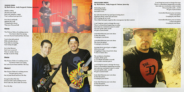 Slight Return CD Vicious Tides booklet 2